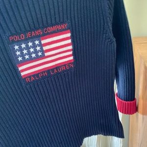American flag sweater